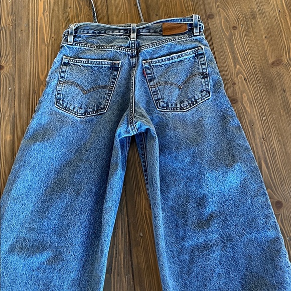 Levi’s xl balloon jeans w tie - Picture 2 of 8